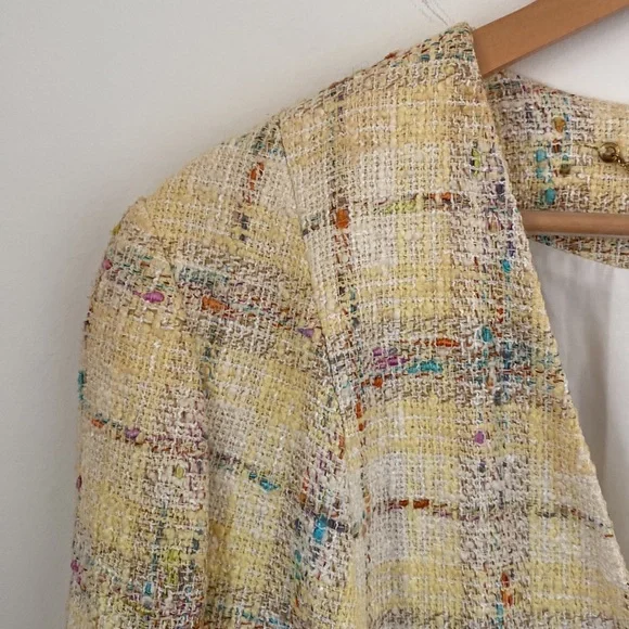 Spring tones Tweed Blazer - Picture 11 of 14